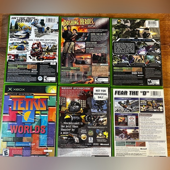 6 Original Xbox Games - Picture 2 of 9